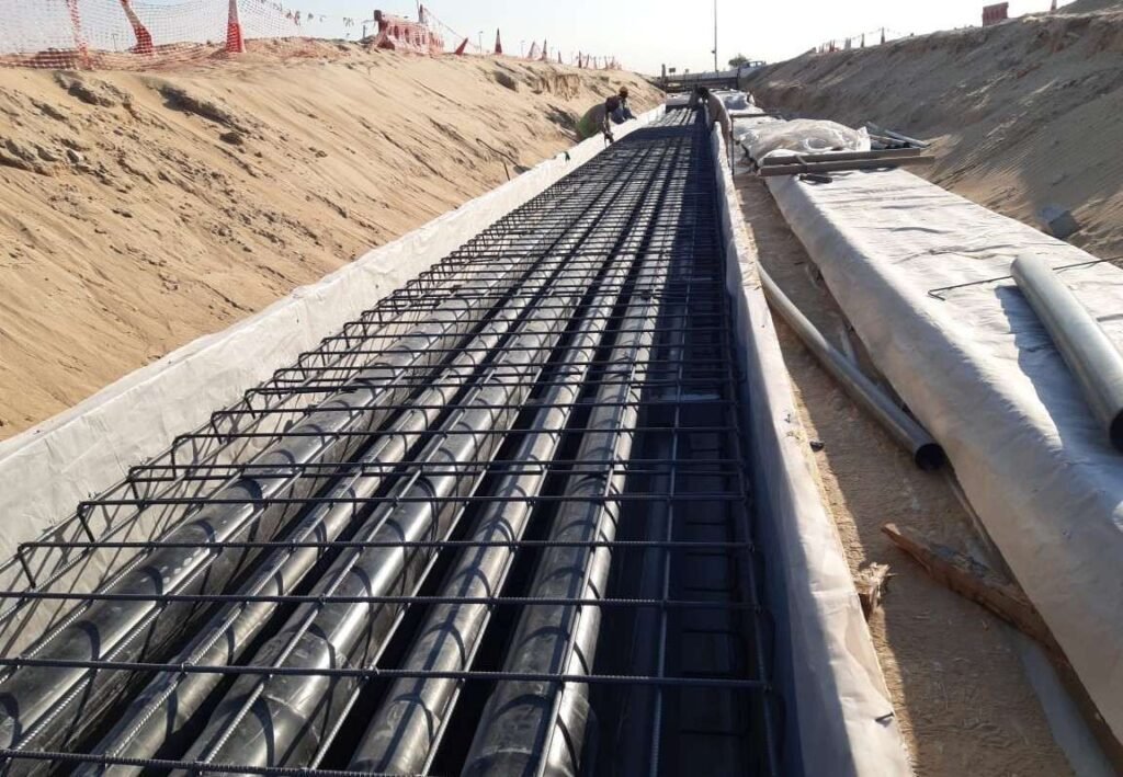 Duct Bank Construction for Utility Protection
